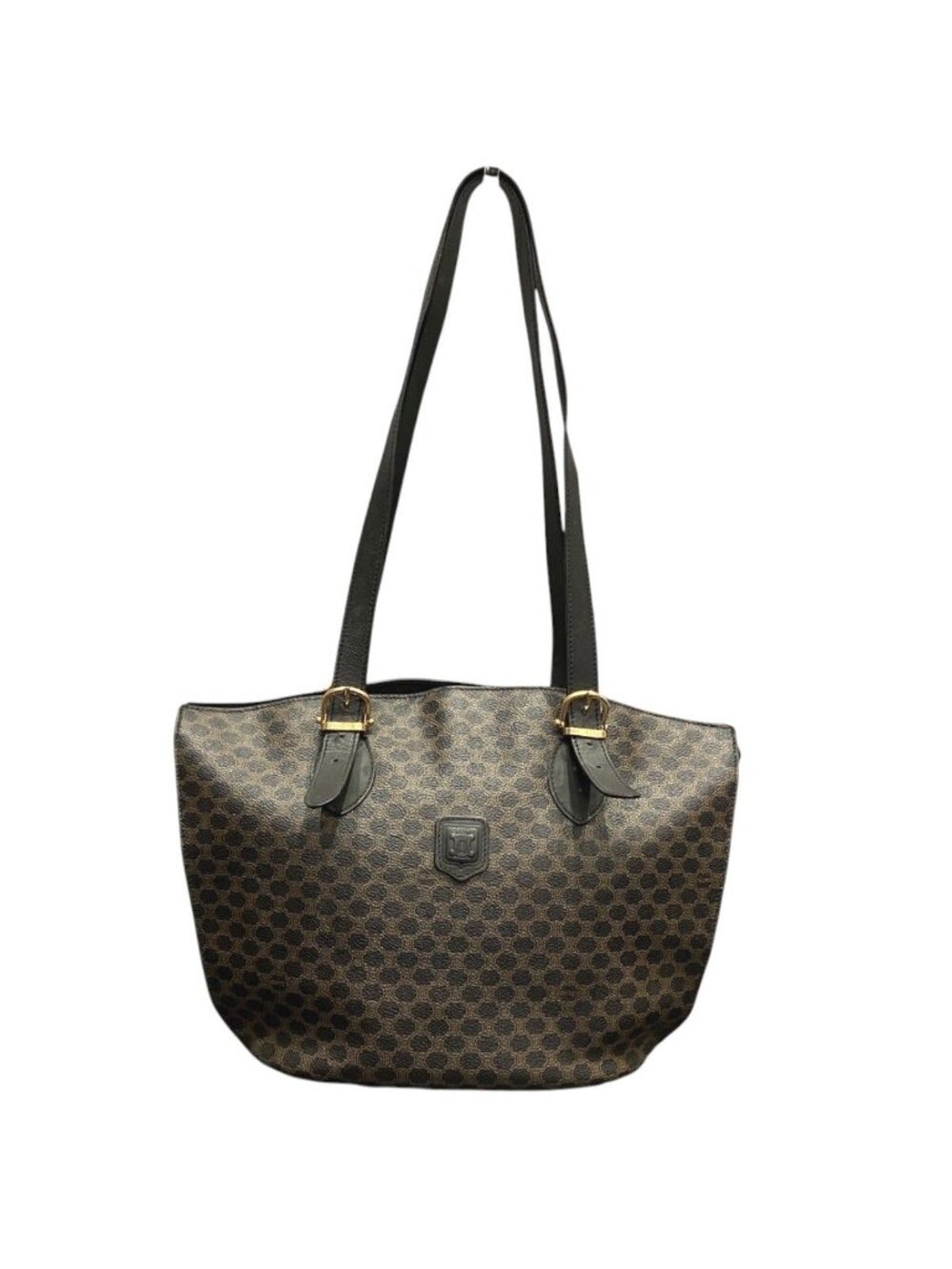Celine Macadam Shoulder Bag Leather